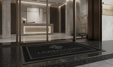 Custom Hotel Logo Doormat — Branded Entrance Mat for Hotels, Resorts and Boutique Properties